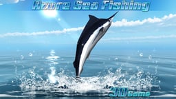 Azure Sea Fishing Logo