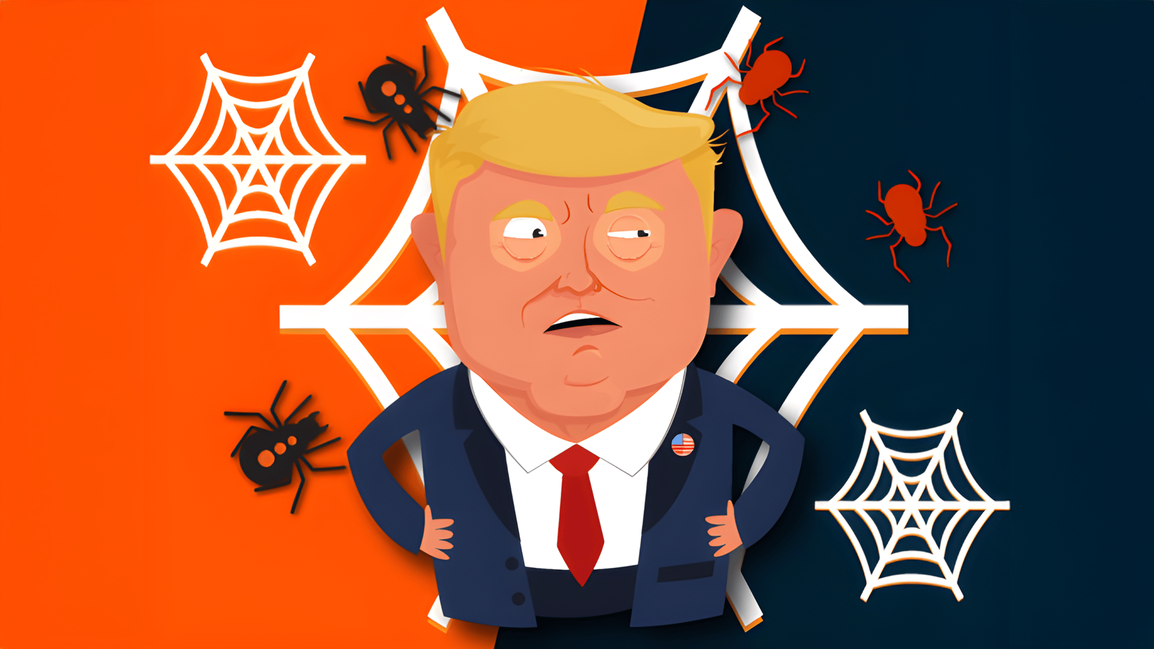 Spider Trump Logo