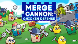 Merge Cannon: Chicken Defense Logo