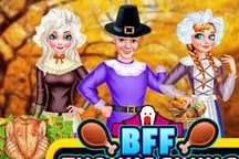 BFF Traditional Thanksgiving Turkey Logo