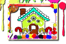 House Coloring Book Logo