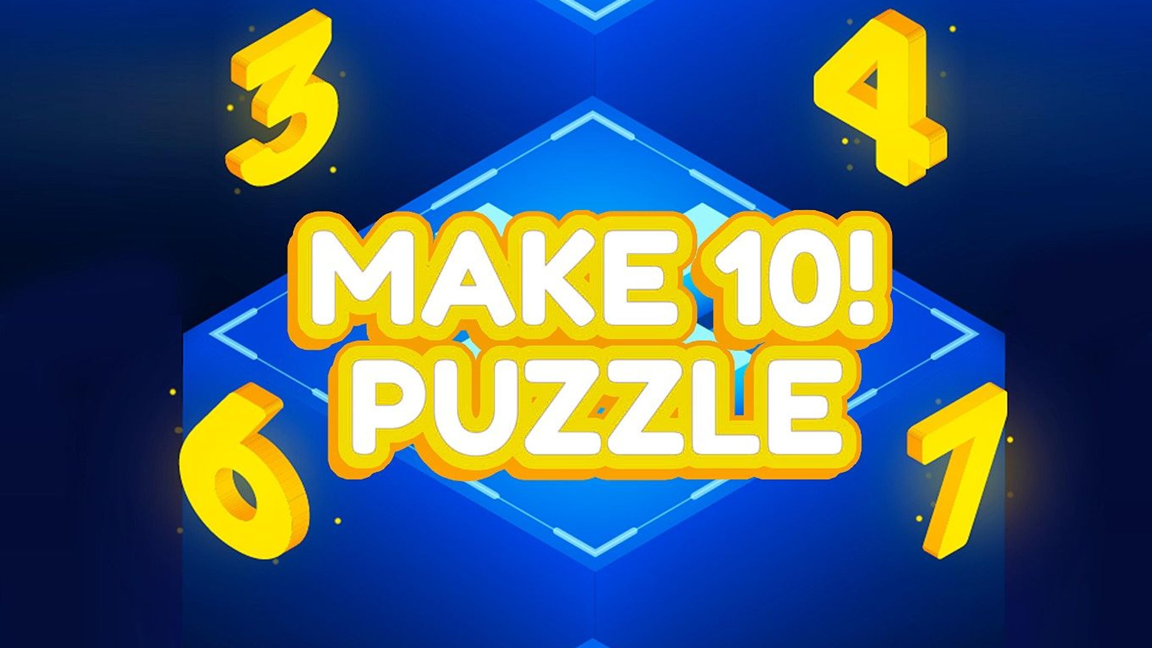 Make 10 - Puzzle Logo