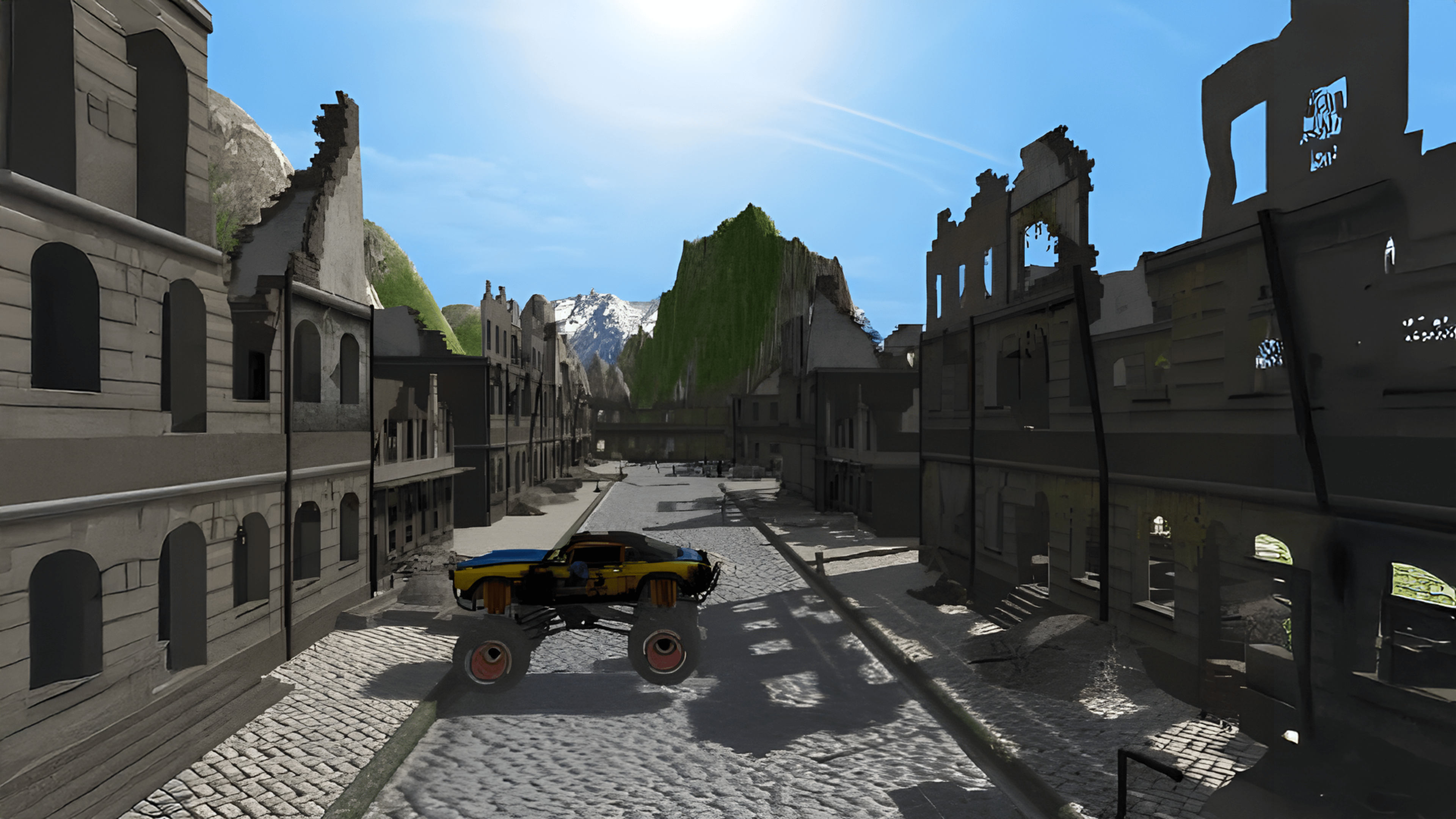 Destroyed City Drive Logo