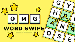 OMG Word Swipe Logo