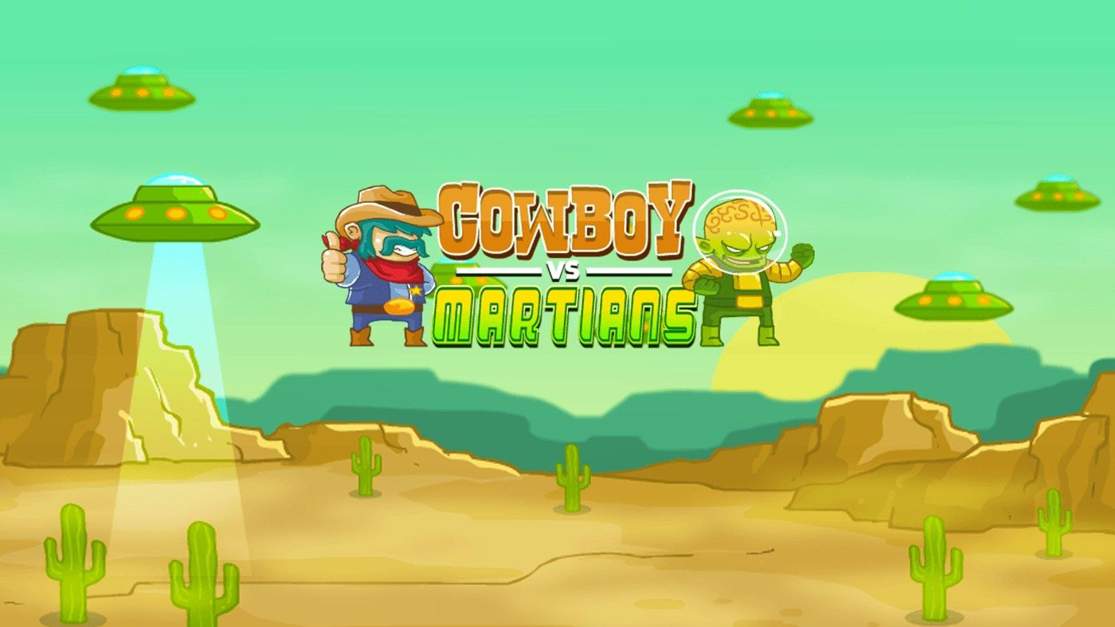 Cowboy VS Martians Logo
