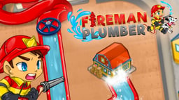 Fireman Plumber Logo