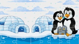 Penguins Jigsaw Logo