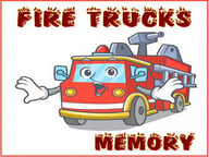 Fire Trucks Memory Logo