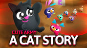 Cute Army: A Cat Story Logo