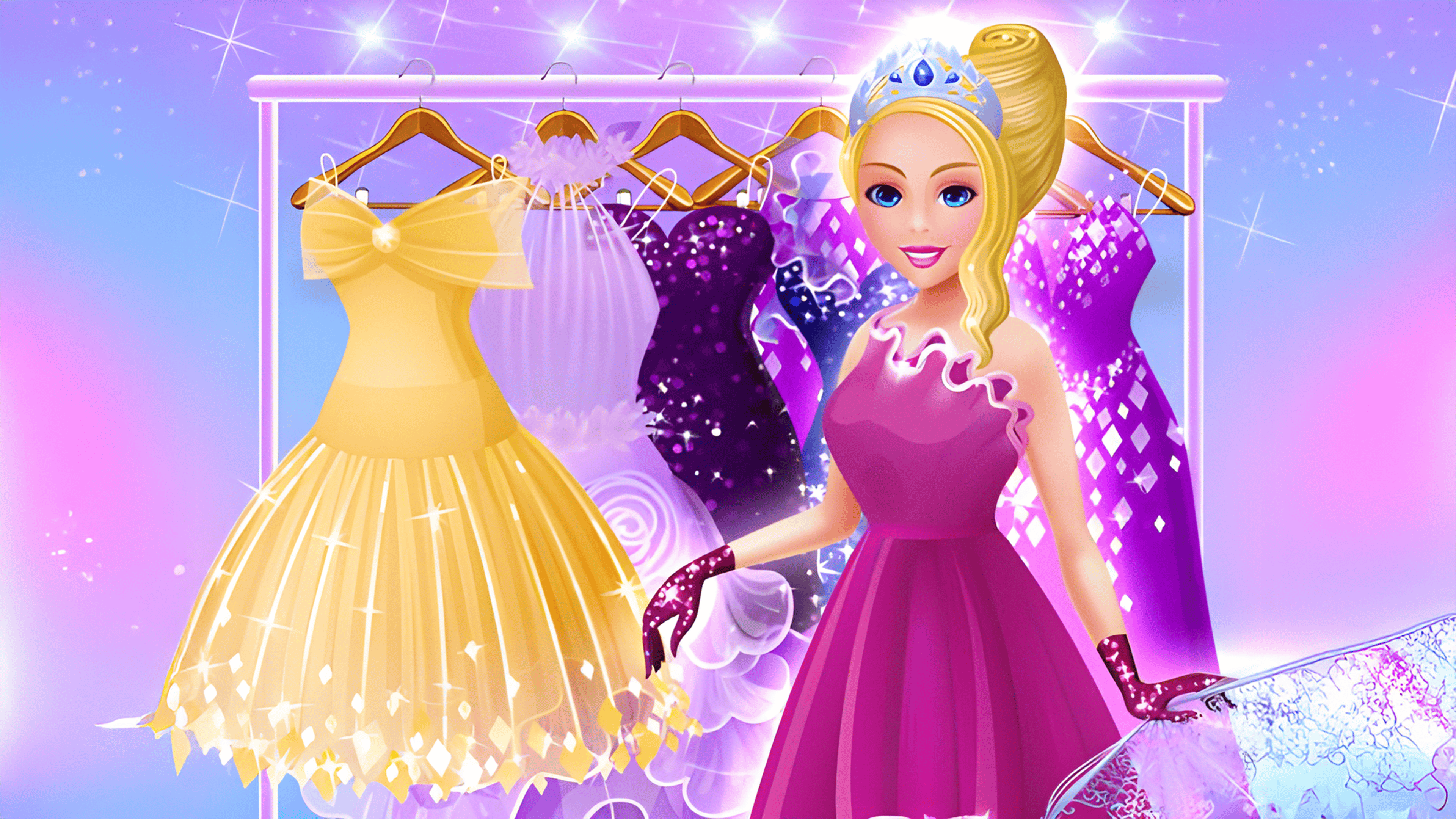 Cinderella Dress Up Logo
