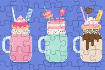Ice Cream Jigsaw Logo
