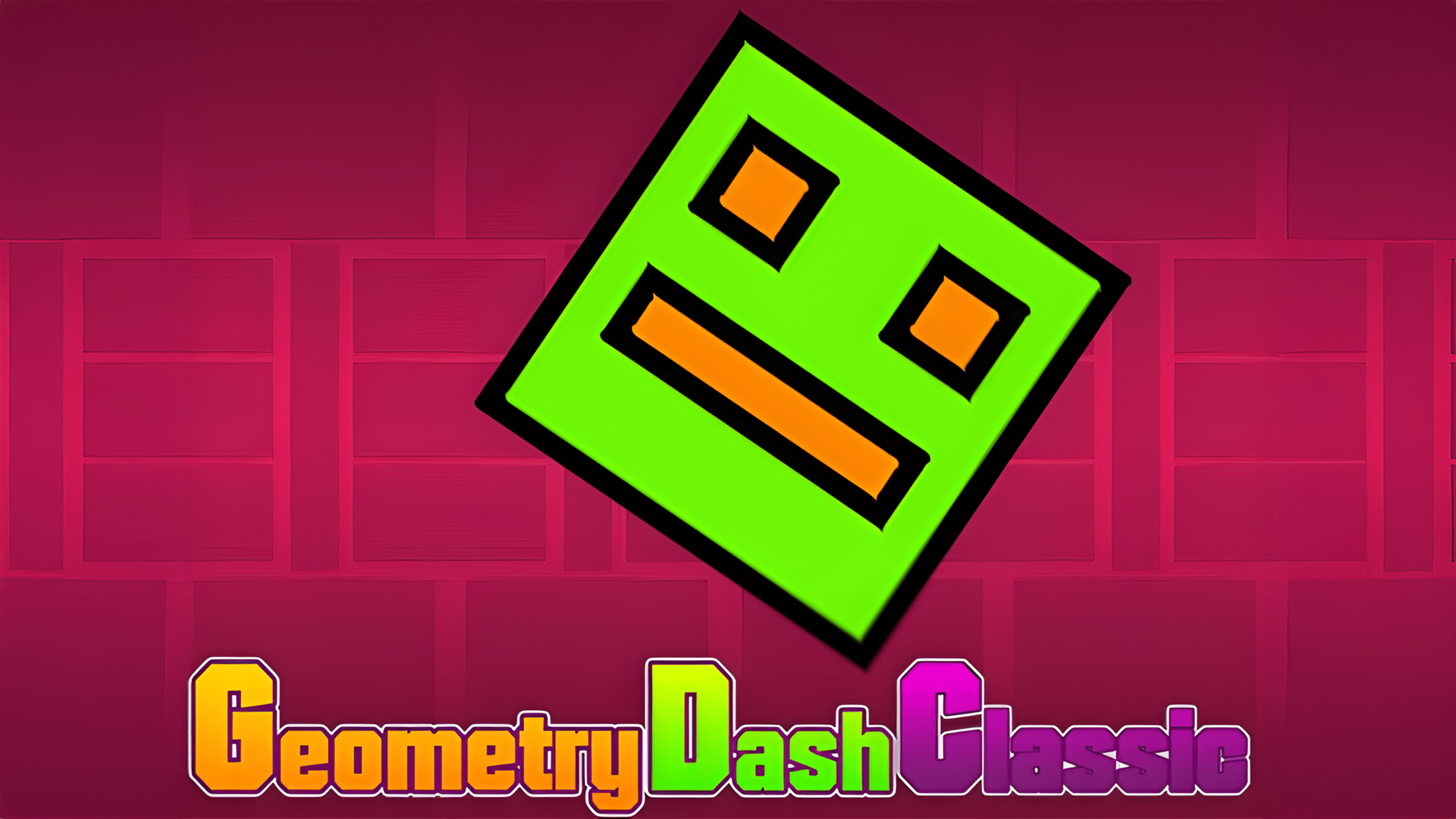 Geometry Dash Classic Logo