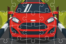 Ford Cars Jigsaw Logo