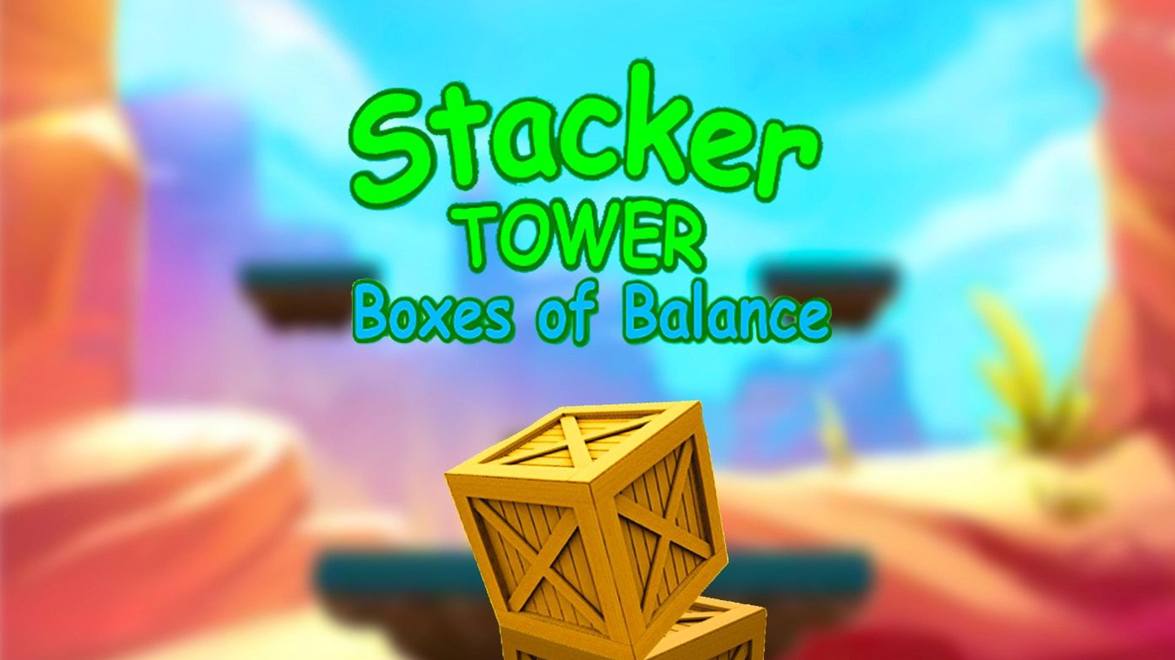 Stacker Tower Boxes of Balance Logo