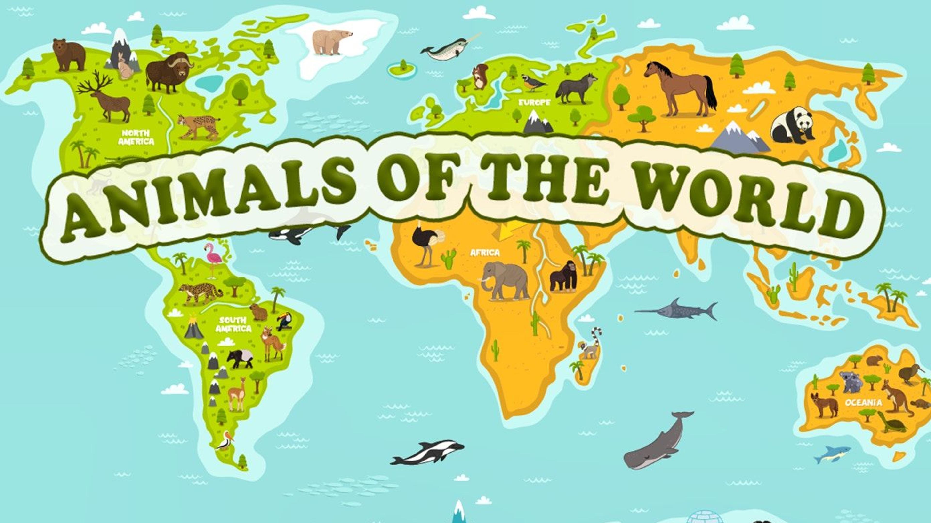 Animals of the World Logo