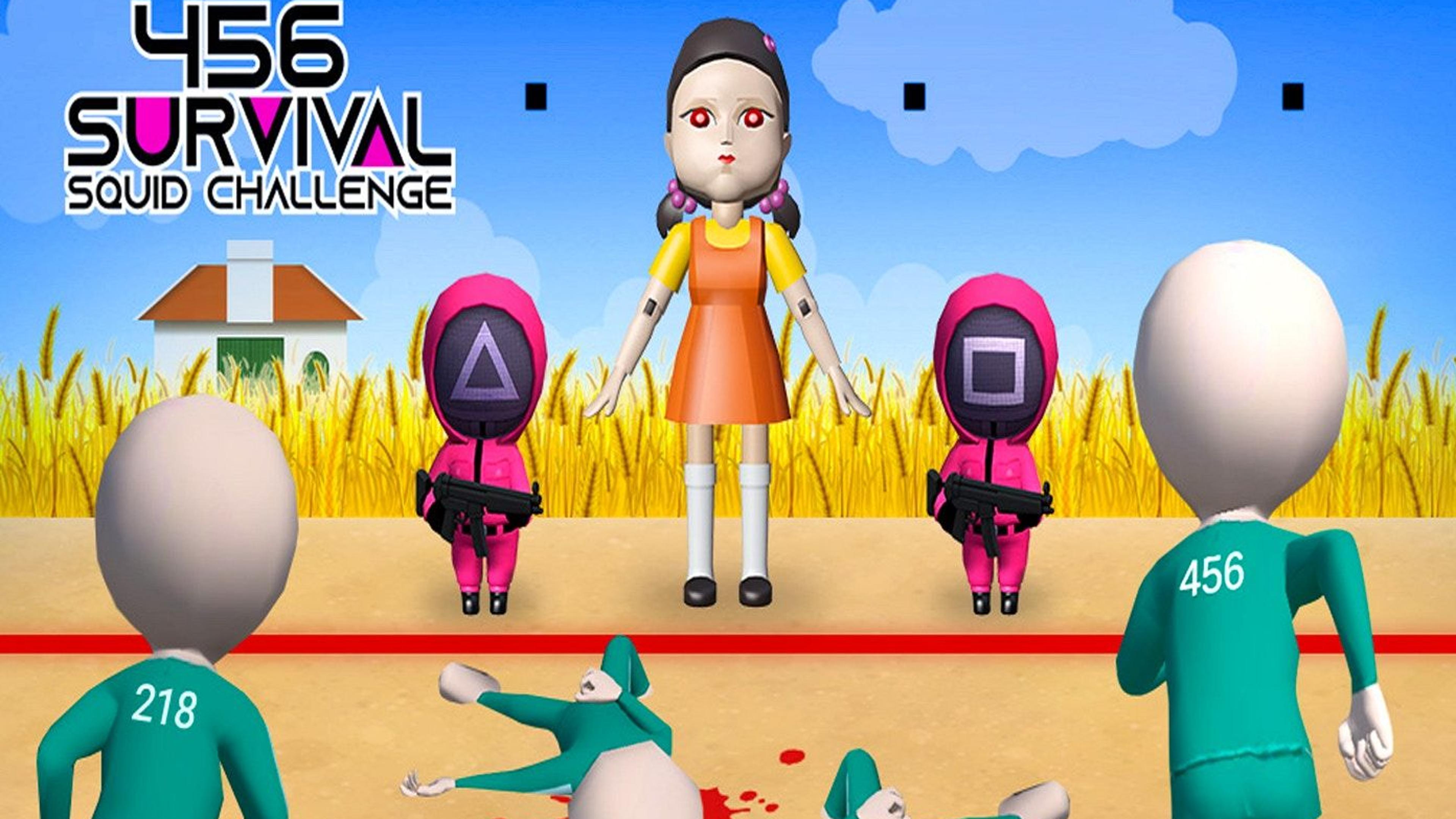 456 Survival Squid Challenge Logo