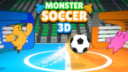 Monster Soccer 3D Logo