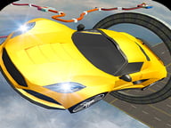 Ramp Car Stunts Racing Impossible Tracks 3D Logo
