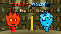 Fireboy and Watergirl 1: Forest Temple - Game Distribution Logo