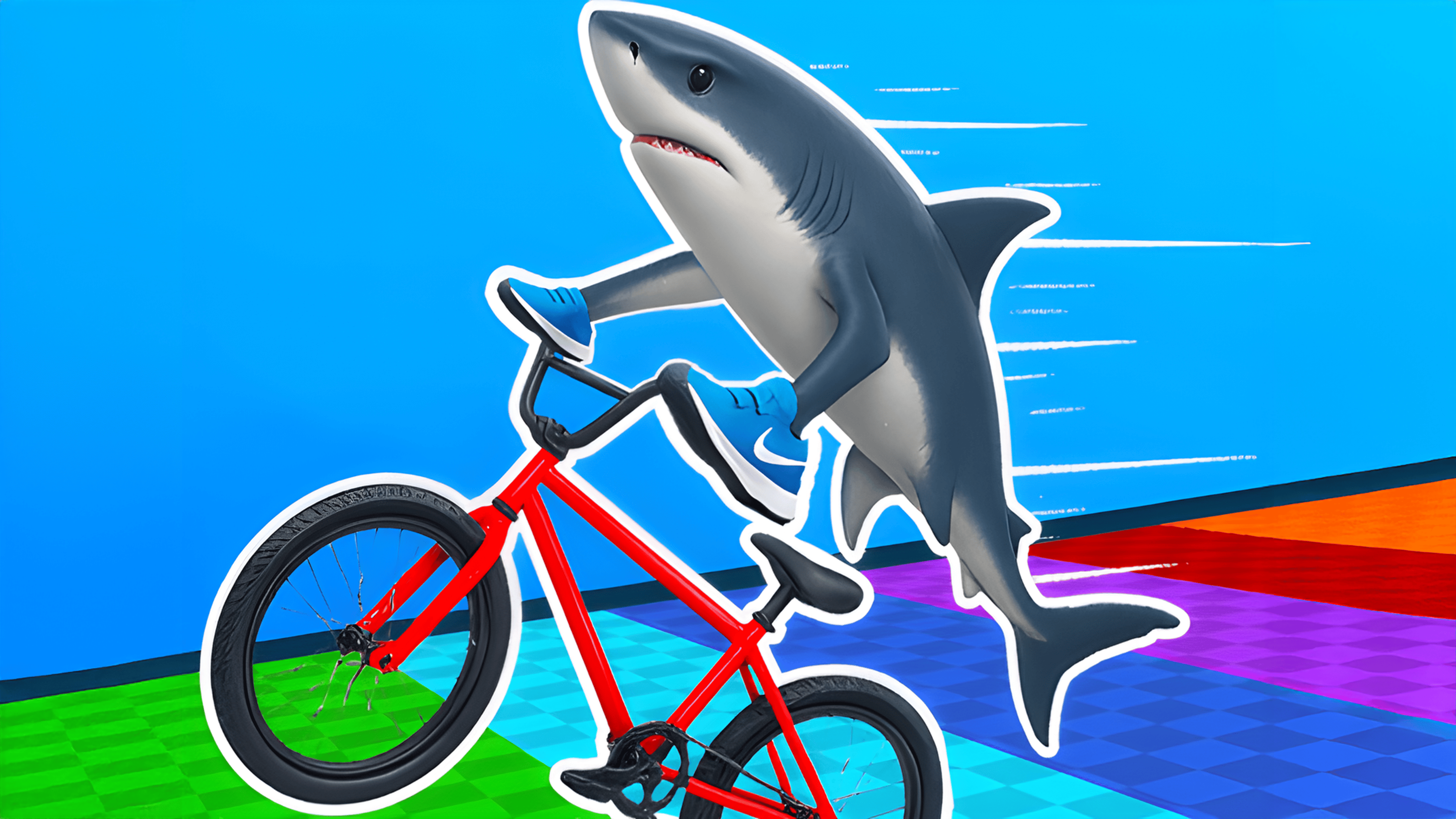 Italian Brainrot Bike Rush Logo