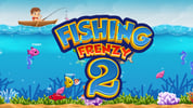 Fishing Frenzy 2 Fishing by words Logo
