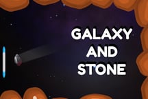 Galaxy and Stone Logo