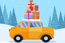 Christmas Cars Match 3 Logo