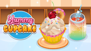 Yummy Cupcake Logo