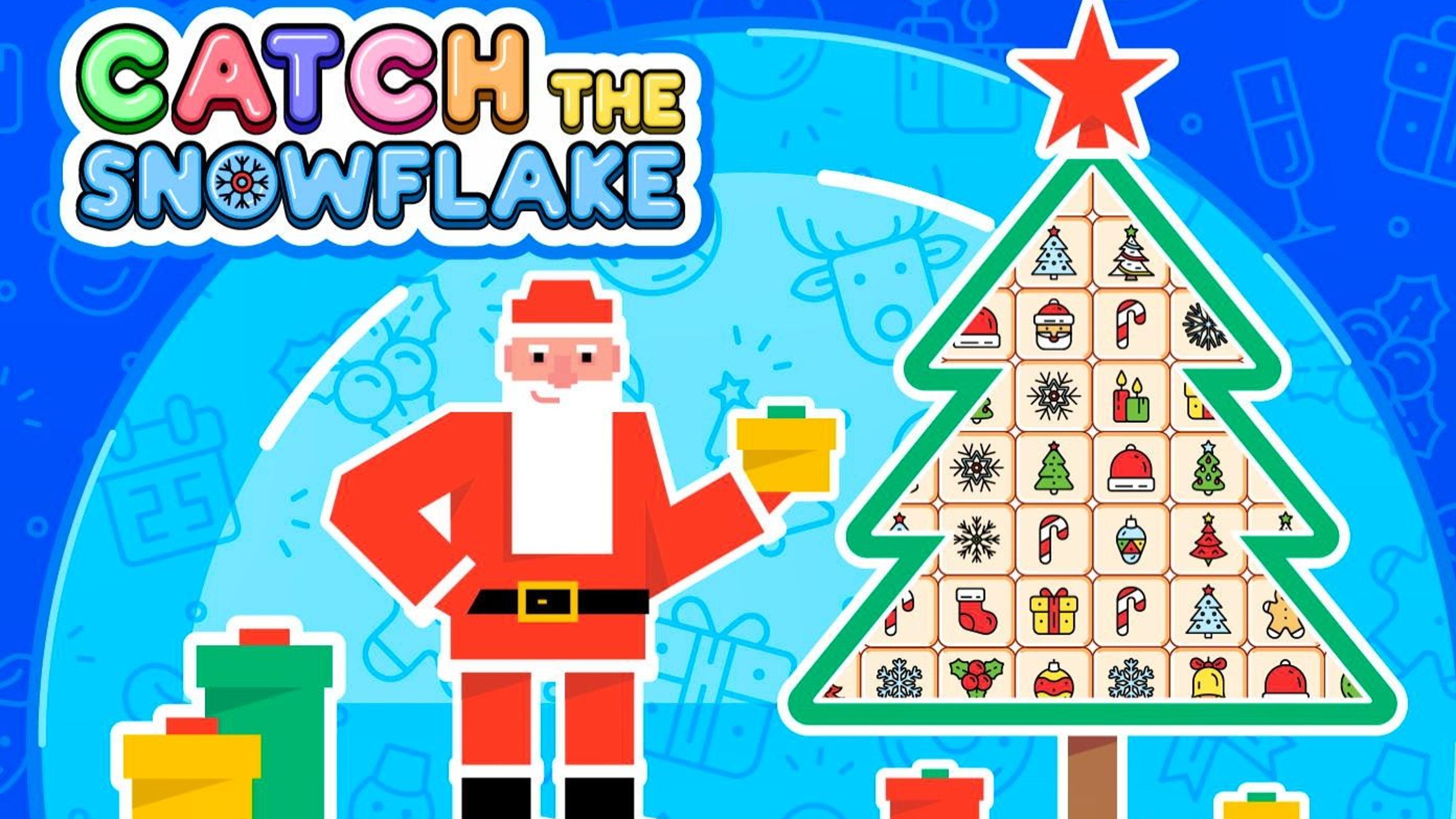 Catch the Snowflake Logo