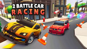 2 Player Battle Car Racing Logo