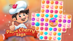 Papa Cherry Saga Logo