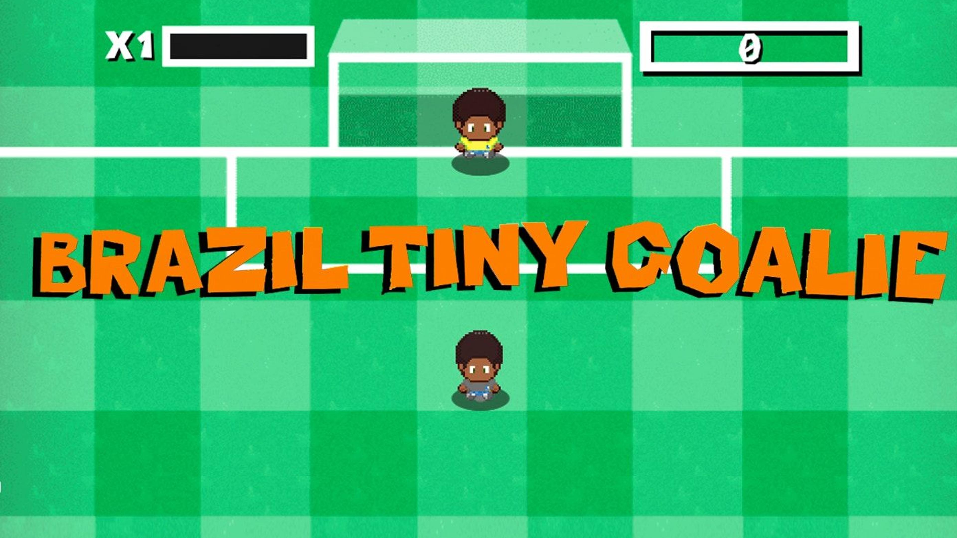 Brazil Tiny Goalie Logo