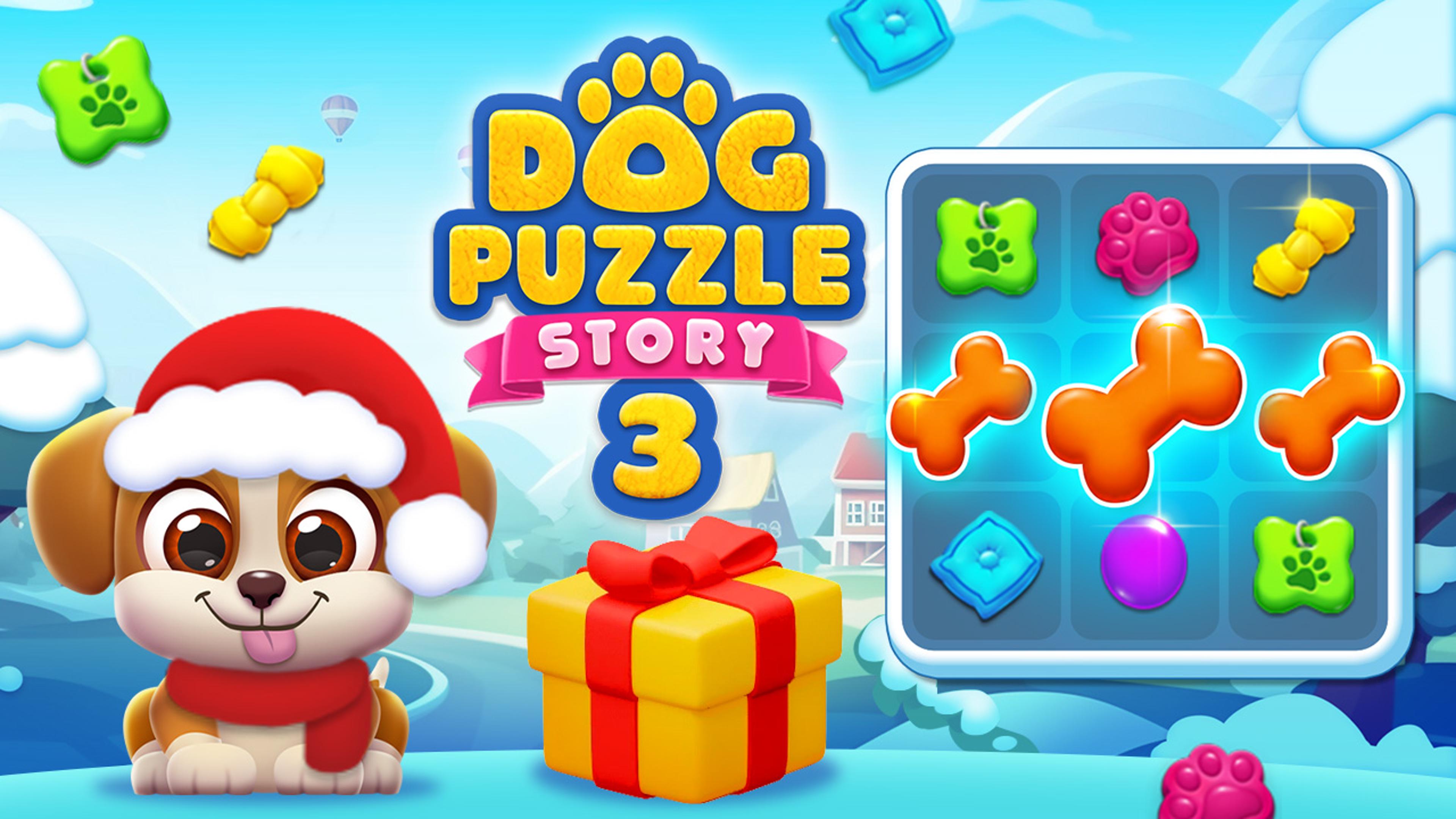 Dog Puzzle Story 3 Logo