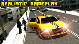 City Taxi Driver Simulator : Car Driving Games Logo