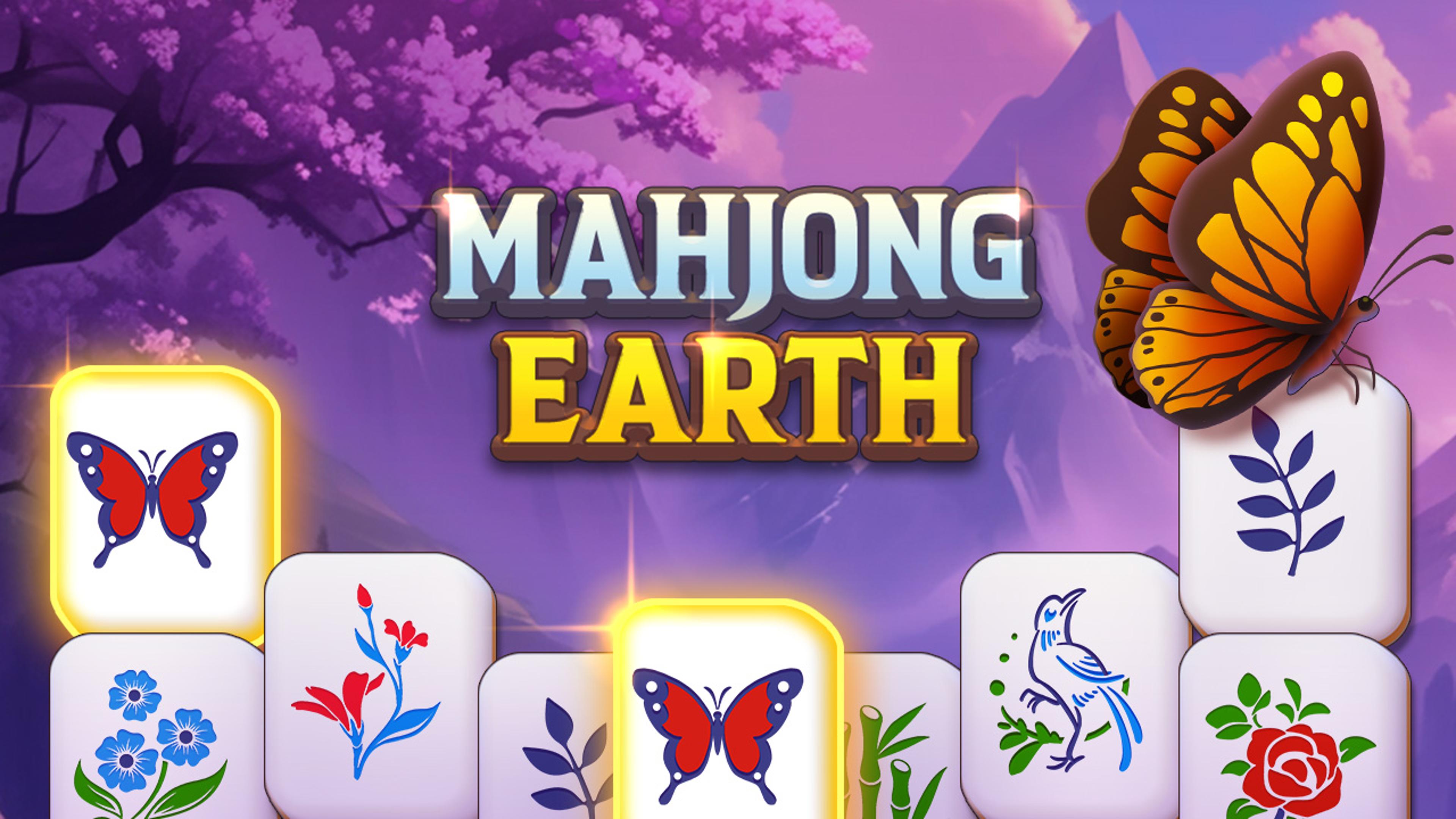 Mahjong Earth Logo