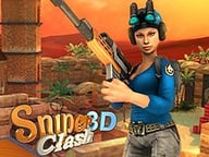 Sniper Clash 3D Logo