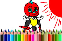 BTS Mask Boy Coloring Logo
