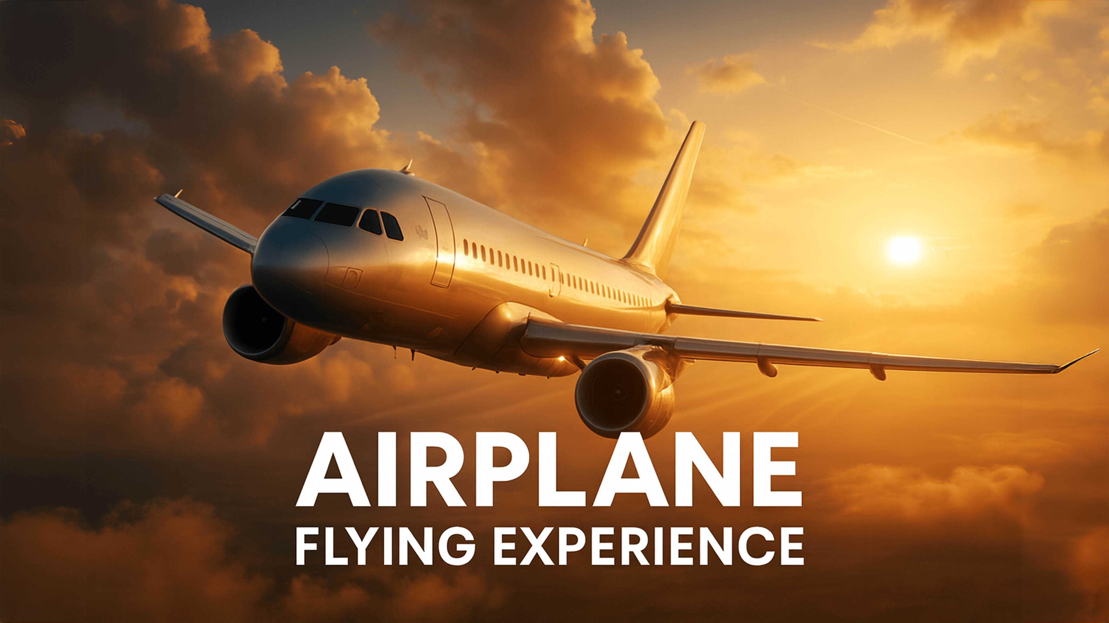AIRPLANE FLYING EXPIERENCE Logo