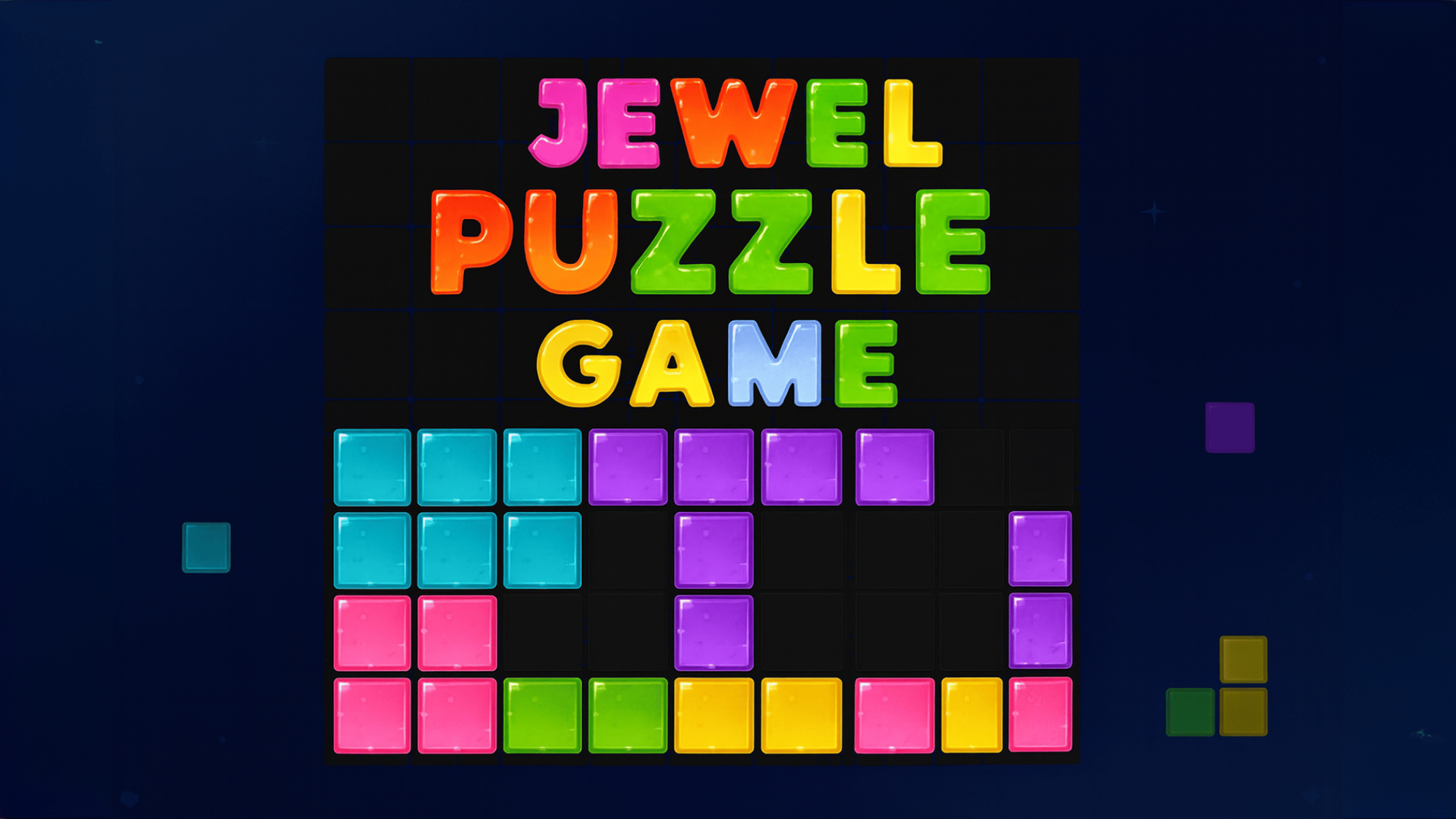 Jewel Puzzle Blocks Logo
