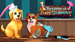 Become a Puppy Groomer Logo