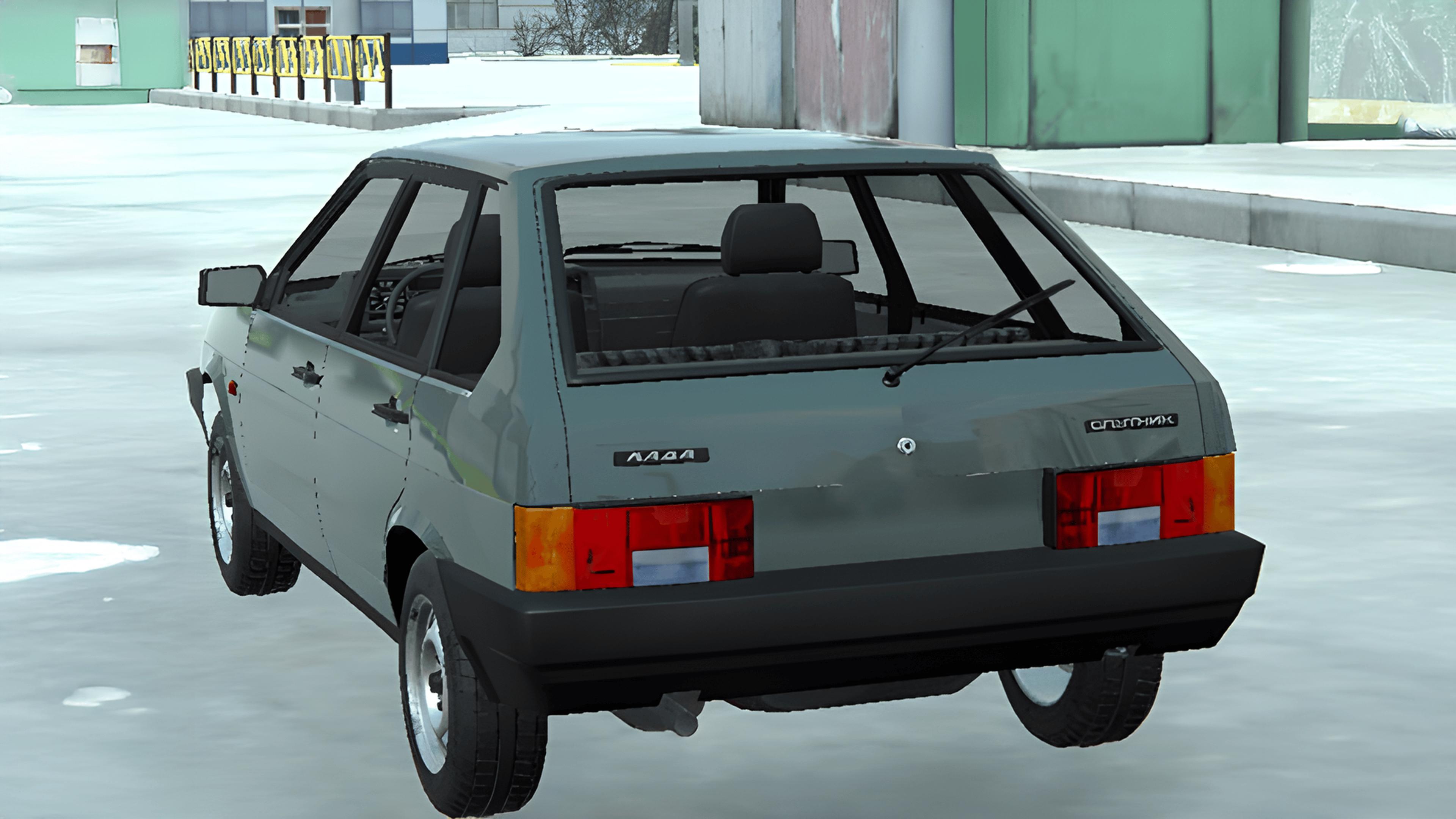 Russian Taz Driving Logo