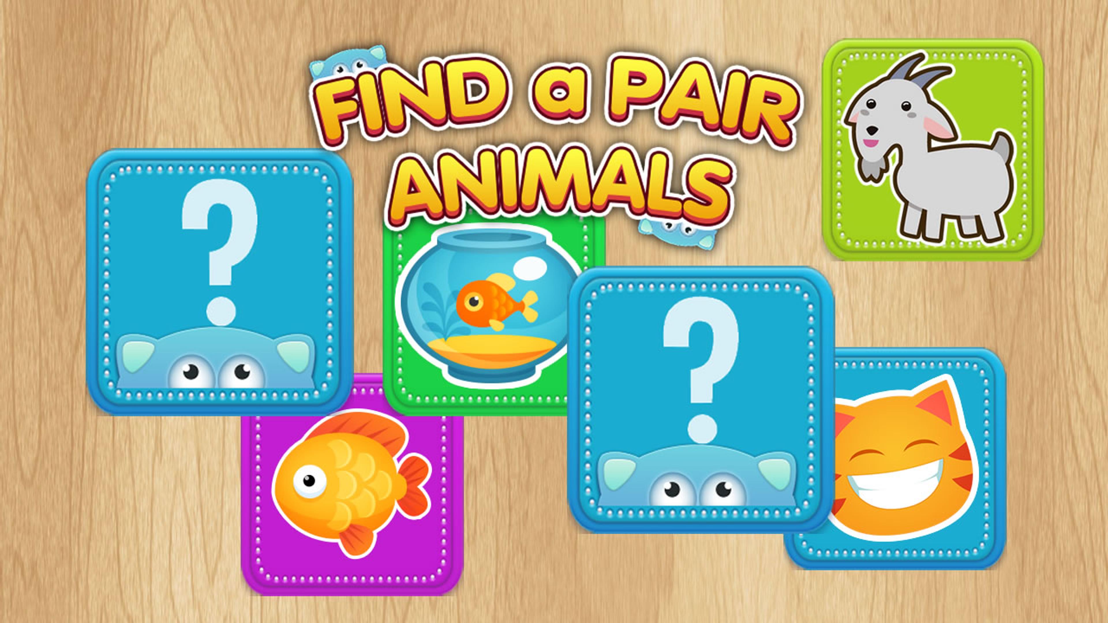 Find a Pair Animals Logo