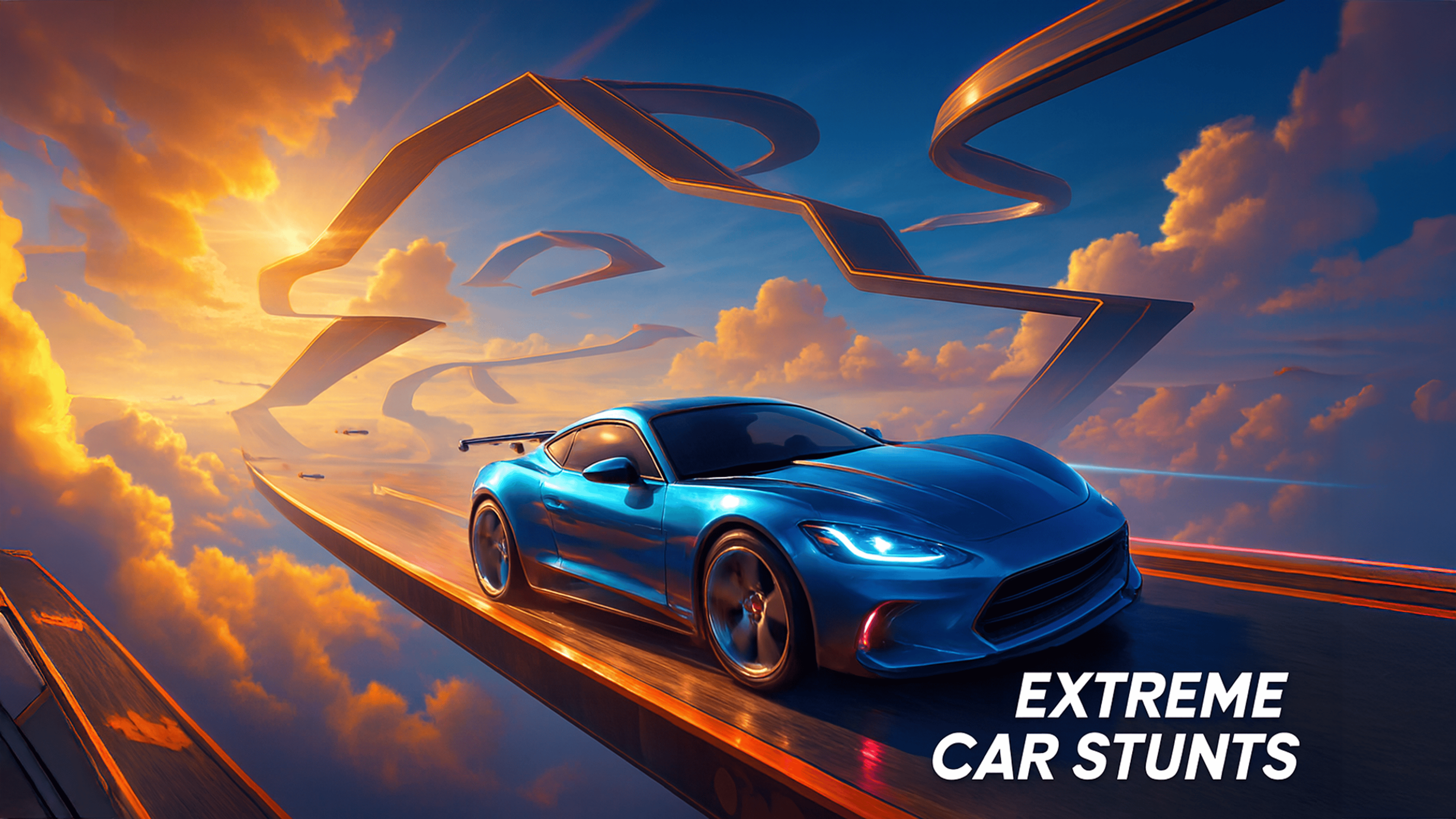 Extreme Cars Stunts Logo