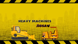 Heavy Machinery Jigsaw Logo