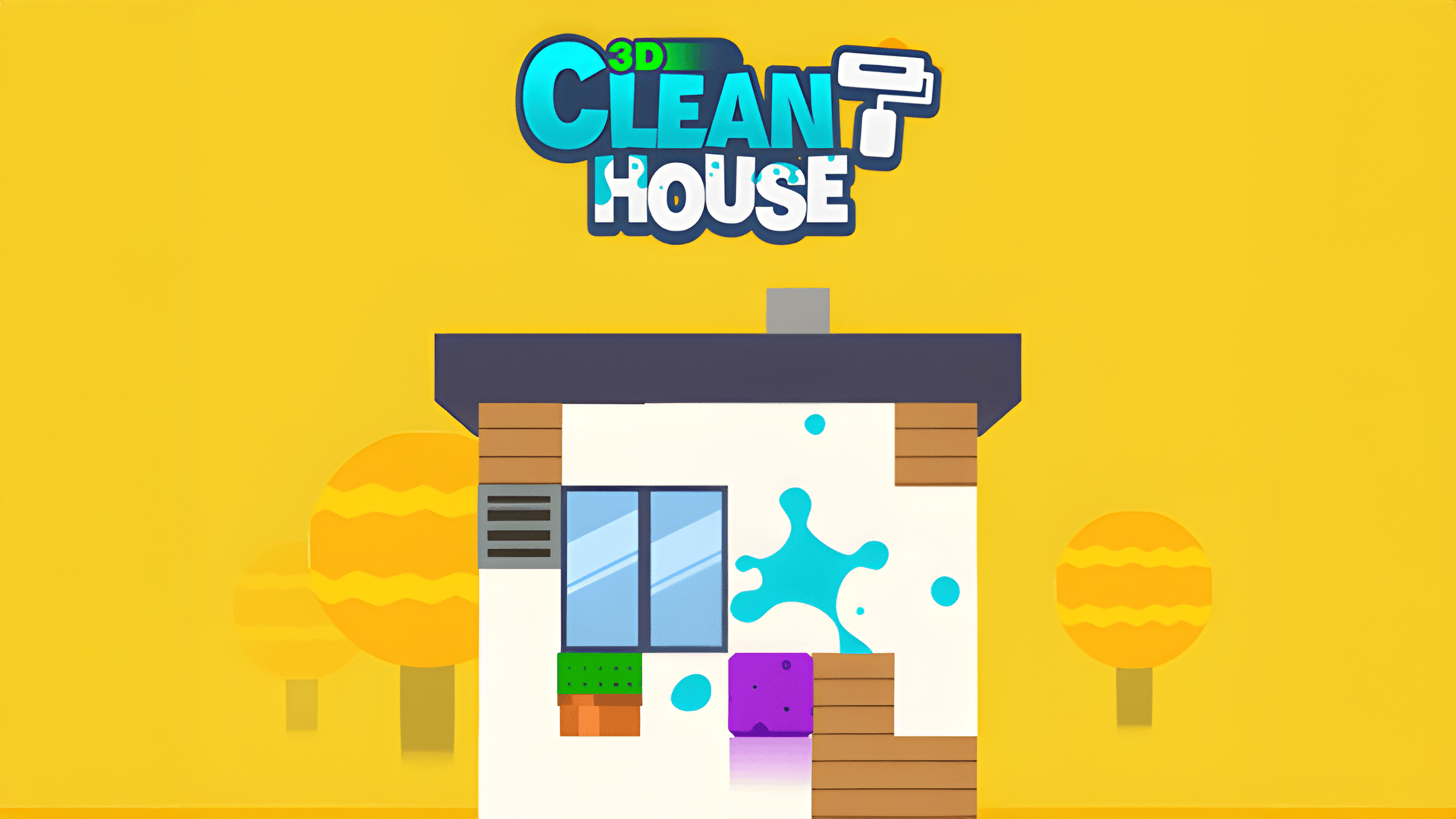 Clean House 3D Logo