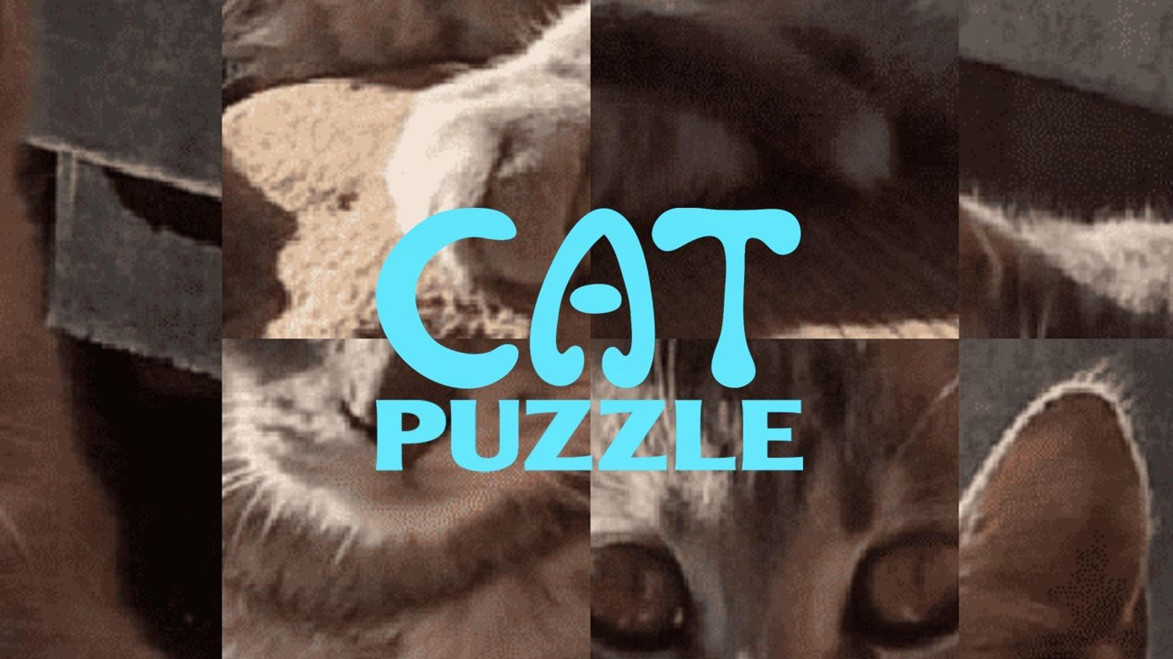 Cat Puzzle Logo