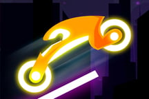 Neon Hill Rider Logo