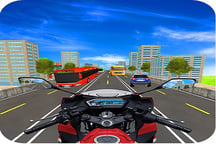 Moto Bike Rush Driving Game Logo