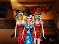 Spooky Halloween Dolls Logo