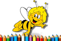 BTS Bee Coloring Book Logo